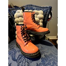 Dr Martens Coral Pink Orange