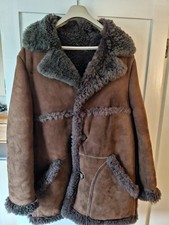 Baily's of Glastonbury Men's Sheepskin Coat Size 44