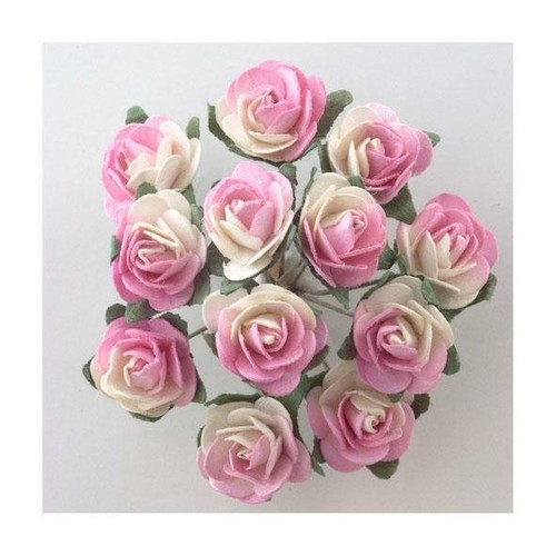 Bunch large cream pink - of, &
