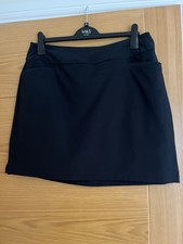 Ladies Adidas golf skort, black, size large 