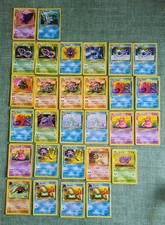 Pokemon Set 62- 29 Stage 1 & 2 Cards Uncommon With 1 Rare Card Some Duplicates