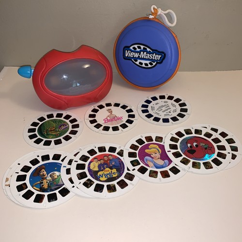 1998 mattel red view master - mattel,