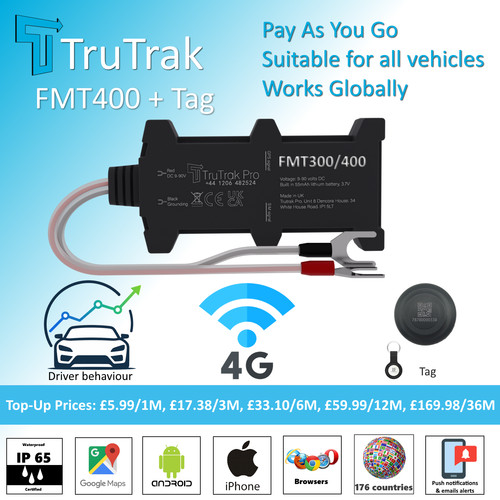 Trutrak gps tracker tag - gps,