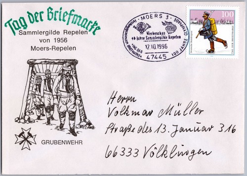 Letter sst day stamp - day,