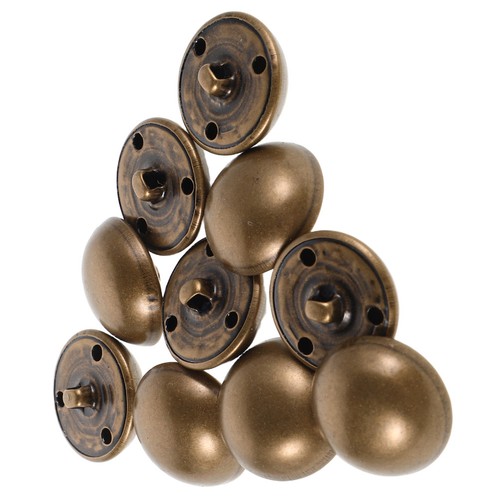 10pcs brass mushroom domed - brass,