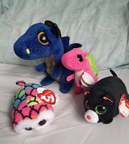 Soft toys bundle - 4x,