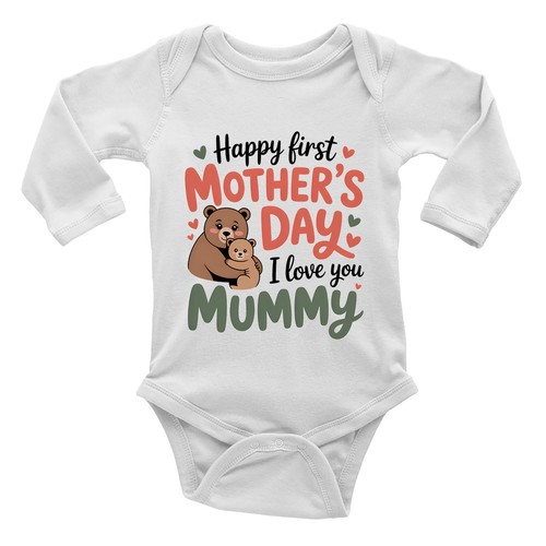 Happy first mother day - happy, mother's