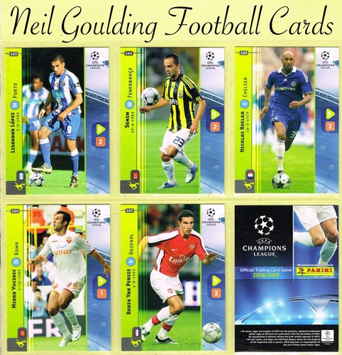 Panini 2008 champions - panini, 2008-09