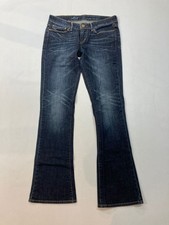 Women's Levi SLIGHT CURVE CLASSIC RISE SLIM Jeans -W27 L32 -Navy-Great Condition