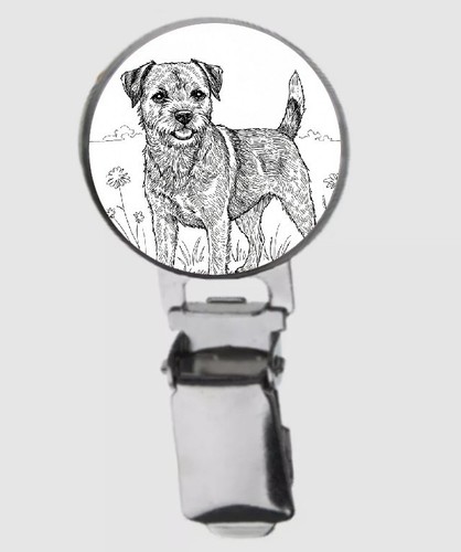 Border terrier dog dome - terrier,