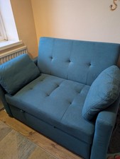 Blue Wayfair 2 Seater Sofa Bed
