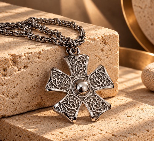 Vintage roget maltese cross - vintage,