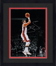 Framed Mike Miller Heat Signed