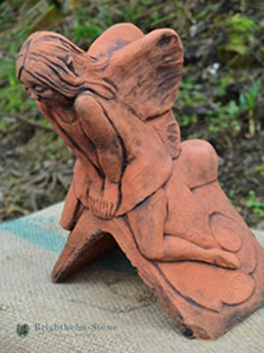 Fairy faerie roof finial - roof, 90°