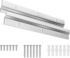 French Cleat Picture Hanger, 2PCS Z Bar Interlocking Wall Mounting Bracket Heavy