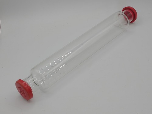 Vintage glass rolling pin - glass,