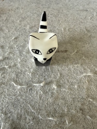 Cmielow black white porcelain - cmielow,