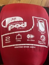 Junior Sleeping Pod by Gelert. Sleeping Bag. Excellent Condition