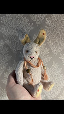 Handmade Mohair Rabbit Made In