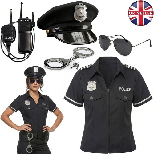 Women police costume kit - costume,