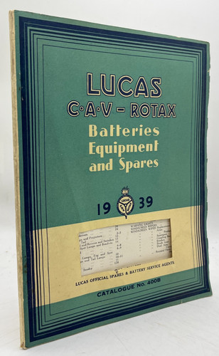 1939 lucas cav - 1939, rotax