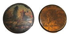 Two Antique Round Snuff