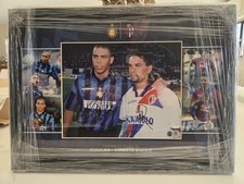 Framed Ronaldo R9 and Roberto