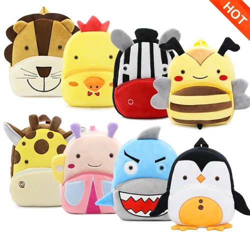 Cartoon cute plush backpack