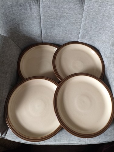 Denby cinnamon dinner plates - denby,