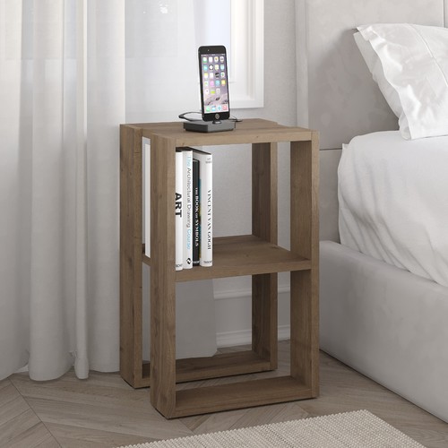 Modern lonie bedside table - modern,