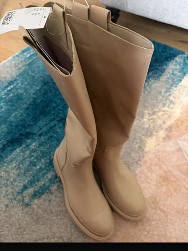 Women beige knee - h&m, knee-high