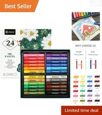 Artistic 24 Color Oil Pastel