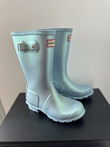 Girls blue iridescent hunter - blue,