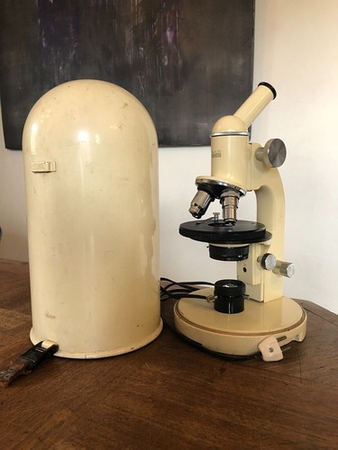 Old microscope wild - old,