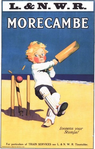 Vintage lnwr morecambe railway - lnwr,