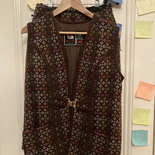 Vintage welsh tapestry suit - welsh,