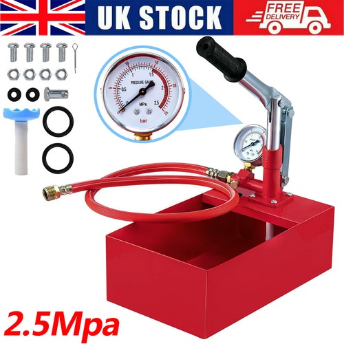 Water pressure test pump - pressure,
