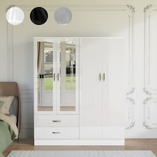 High Gloss Wooden 4 Door