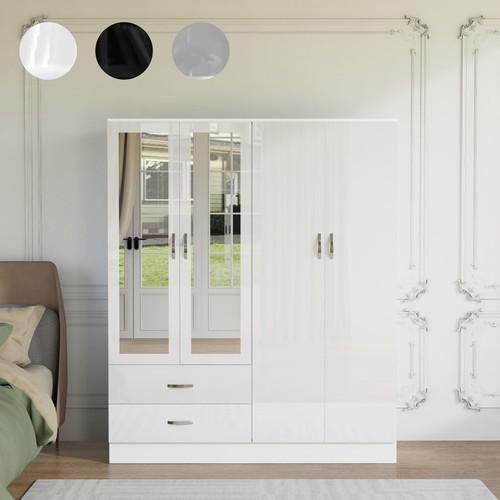 High gloss wooden door - 4,