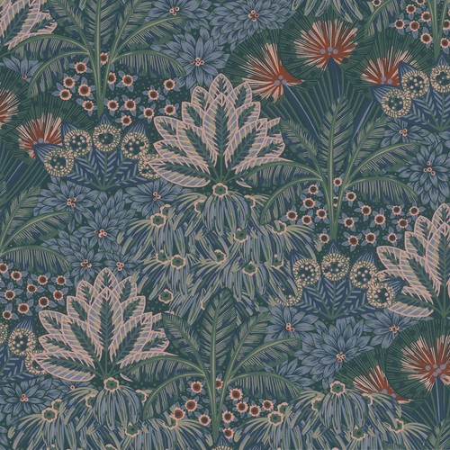 Palm trees vinyl - vinyl, wallpaper