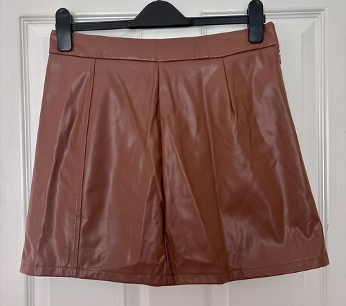 New shein tan leather look - shein,