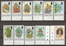 CAYMAN ISLANDS 1980/82 SG 515A/525A MNH