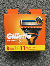 Gillette gilette gillete Fusion5 Razor Blades, 8 pack Refills Genuine READ LIST