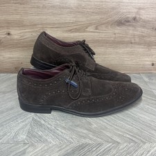 Lambretta brown suede wing tip