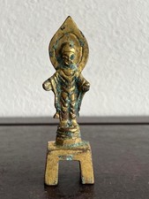 Chinese Zui - Tang Dynasty Bronze Buddha / H 7.7[cm]