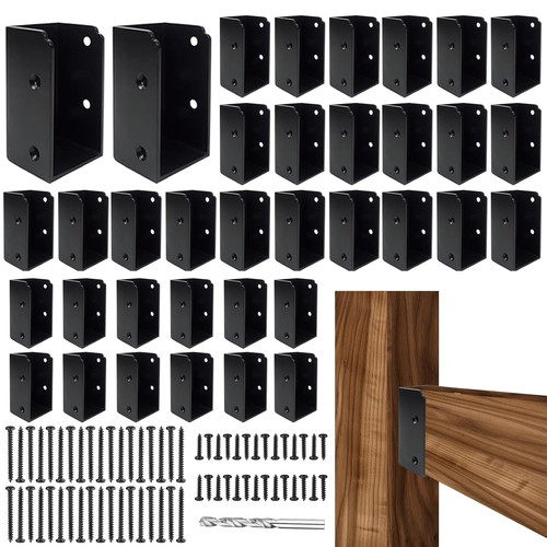 36pcs deck railing brackets - railing,