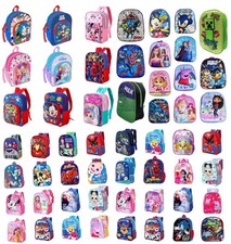 Kids' Officially Licensed Character Backpacks – (Disney & Marvel And Many More)