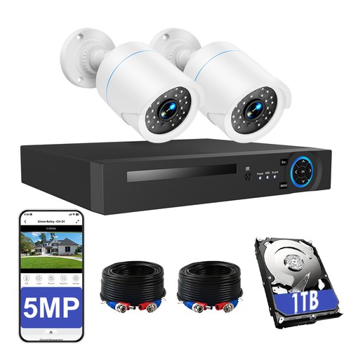 4ch dvr 5mp cctv - 4ch, security