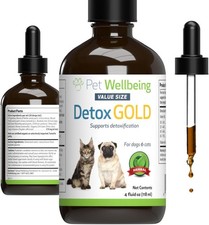 Pet Wellbeing Detox Gold for