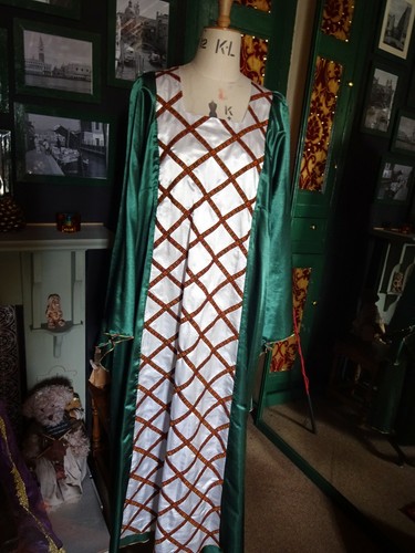 Ladies dark green - dark, dress